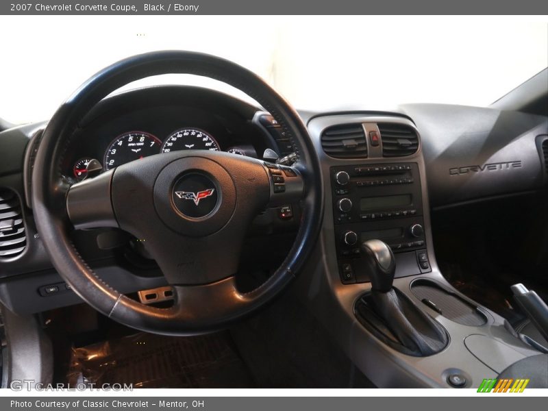 Black / Ebony 2007 Chevrolet Corvette Coupe