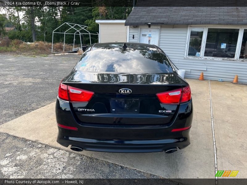 Ebony Black / Gray 2014 Kia Optima EX