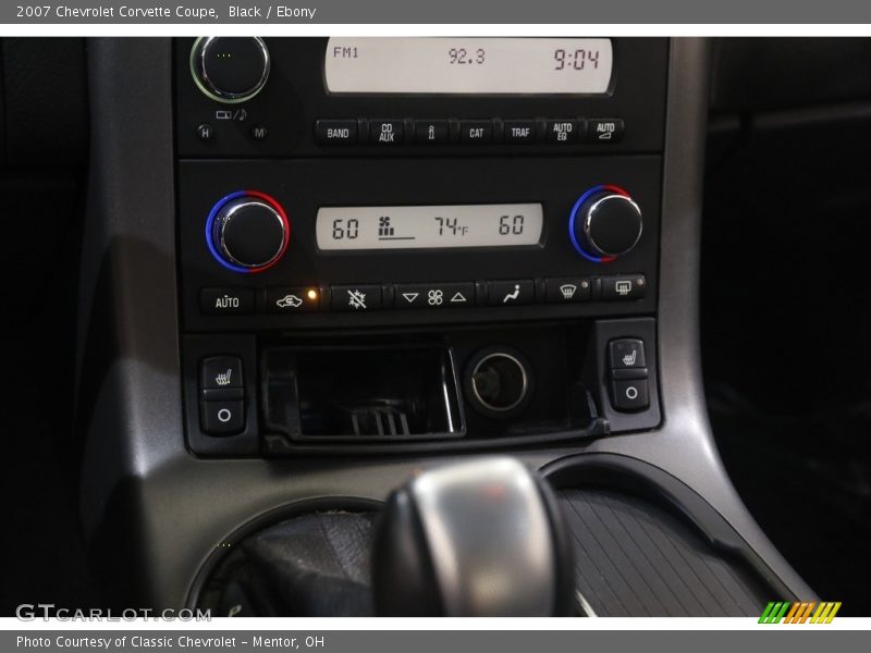 Black / Ebony 2007 Chevrolet Corvette Coupe