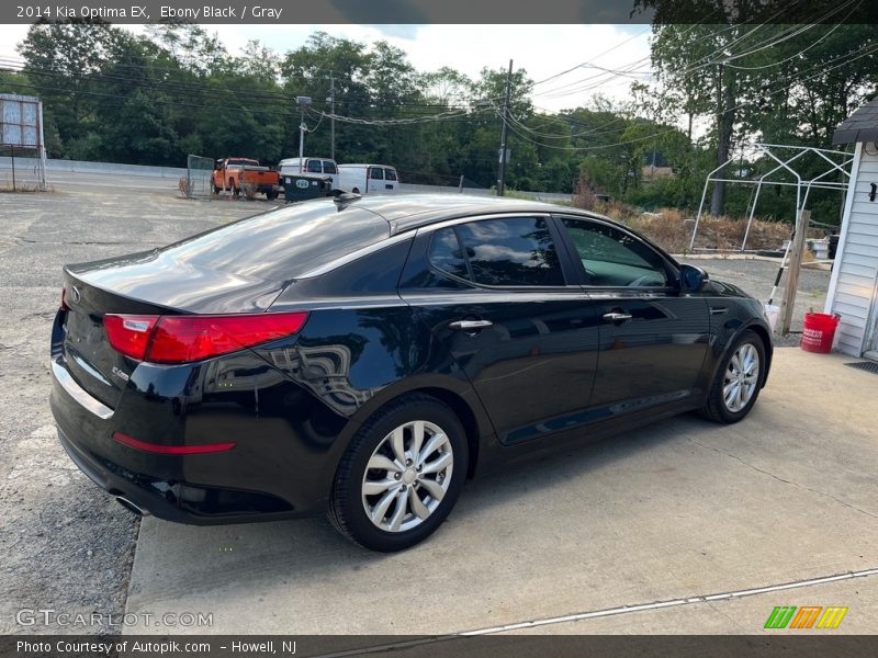 Ebony Black / Gray 2014 Kia Optima EX