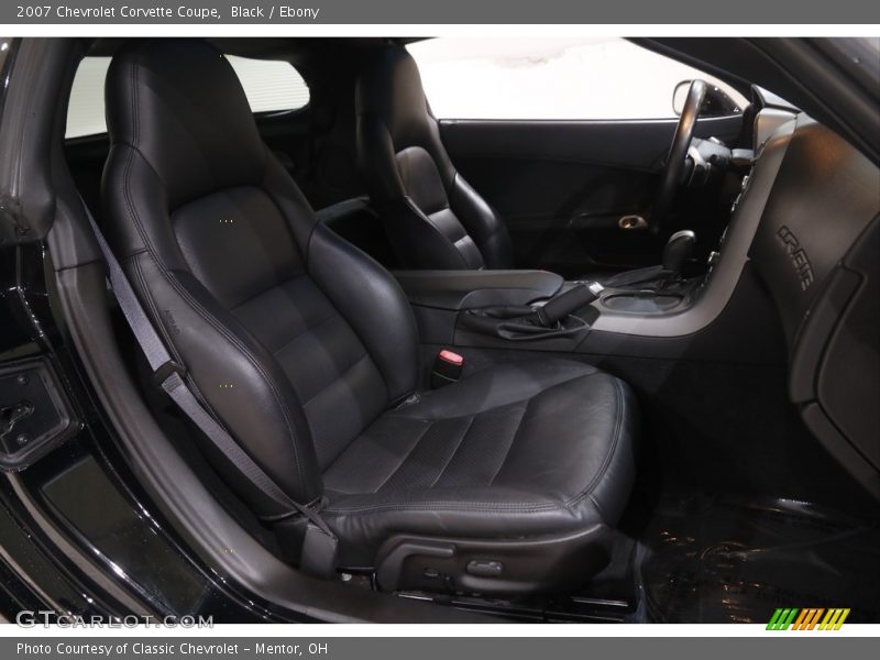 Black / Ebony 2007 Chevrolet Corvette Coupe
