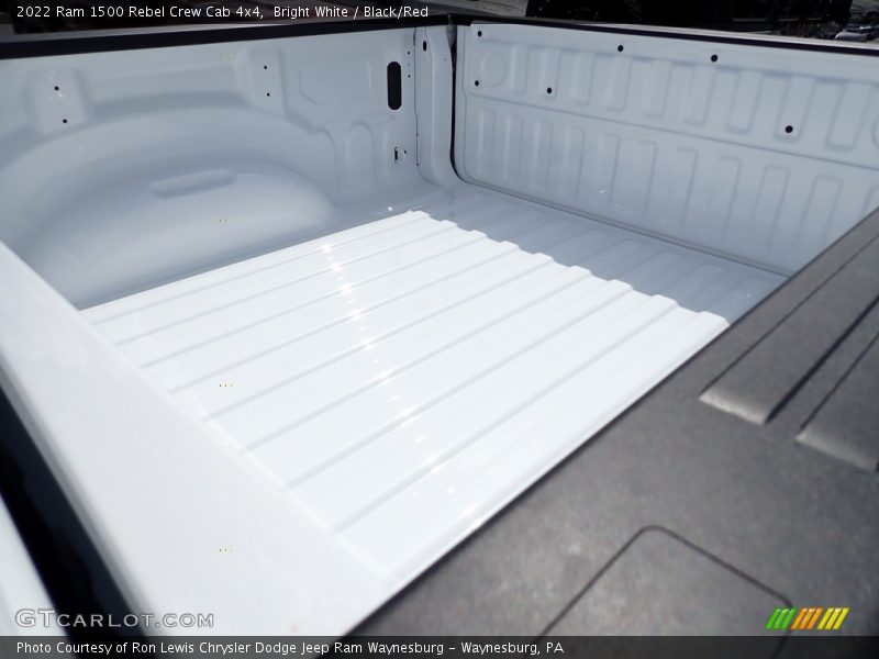 Bright White / Black/Red 2022 Ram 1500 Rebel Crew Cab 4x4