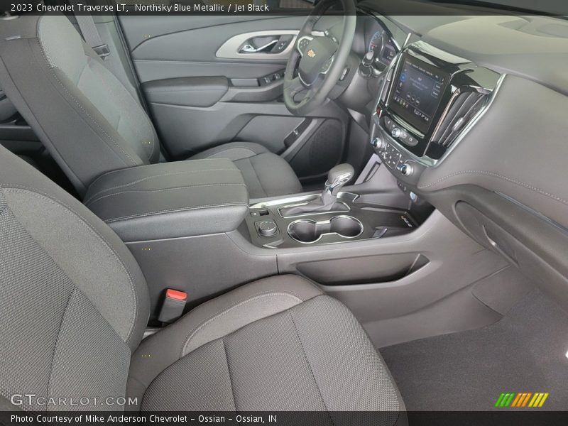 Northsky Blue Metallic / Jet Black 2023 Chevrolet Traverse LT