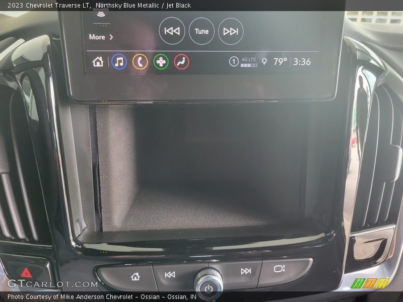 Northsky Blue Metallic / Jet Black 2023 Chevrolet Traverse LT
