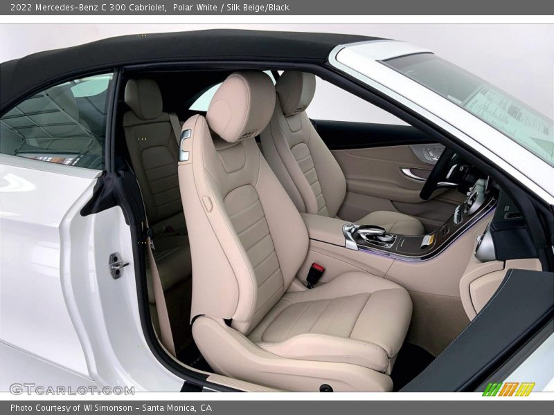 Front Seat of 2022 C 300 Cabriolet