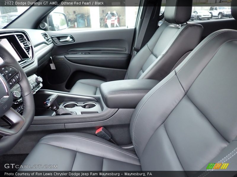 Octane Red Pearl / Black 2022 Dodge Durango GT AWD