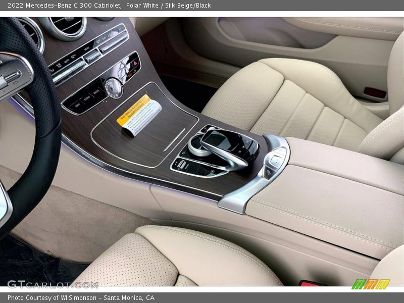 Polar White / Silk Beige/Black 2022 Mercedes-Benz C 300 Cabriolet