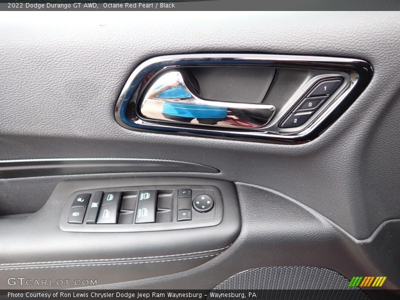 Octane Red Pearl / Black 2022 Dodge Durango GT AWD