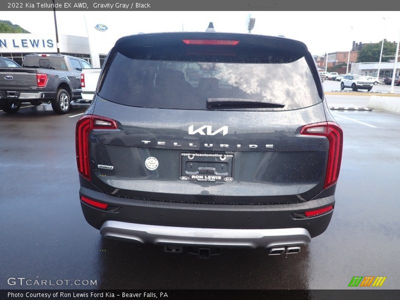 Gravity Gray / Black 2022 Kia Telluride EX AWD