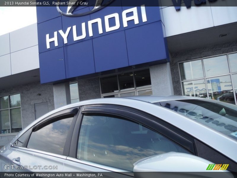 Radiant Silver / Gray 2013 Hyundai Sonata GLS
