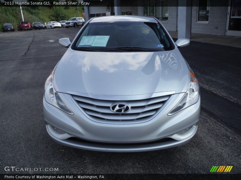 Radiant Silver / Gray 2013 Hyundai Sonata GLS