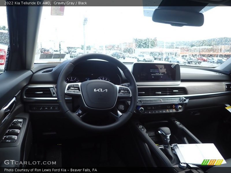 Gravity Gray / Black 2022 Kia Telluride EX AWD