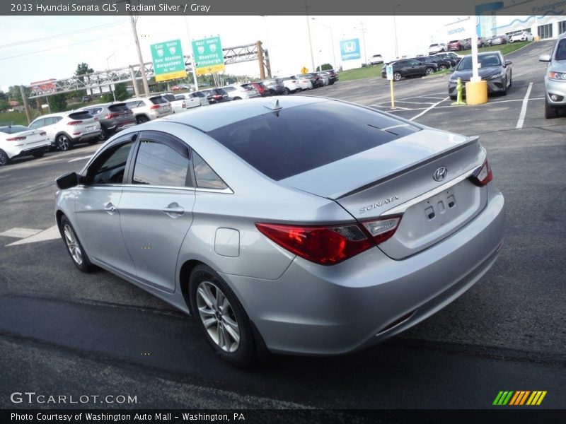 Radiant Silver / Gray 2013 Hyundai Sonata GLS