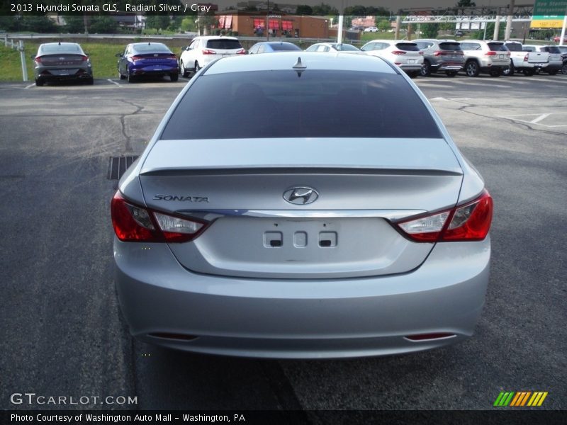 Radiant Silver / Gray 2013 Hyundai Sonata GLS
