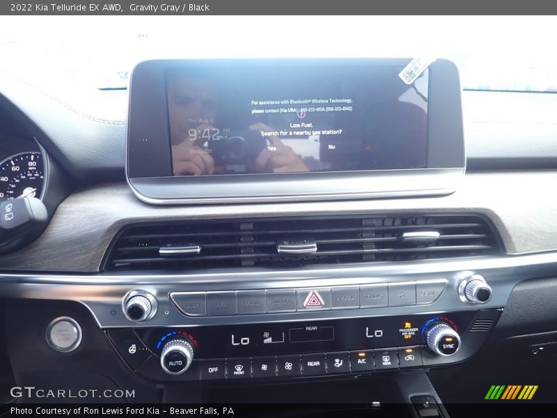 Gravity Gray / Black 2022 Kia Telluride EX AWD