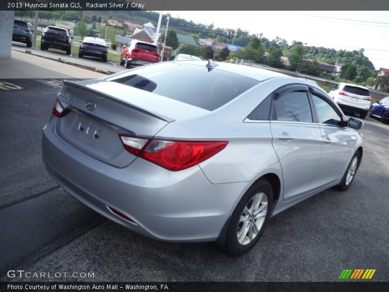 Radiant Silver / Gray 2013 Hyundai Sonata GLS