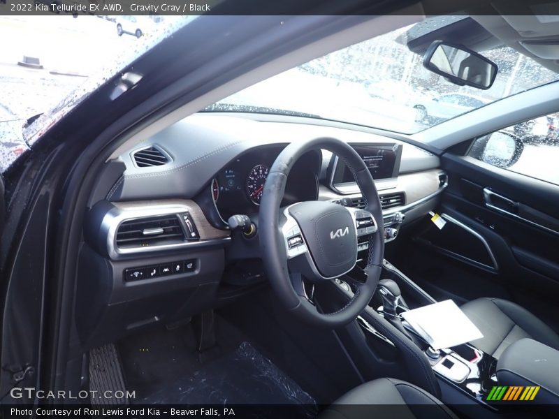 Gravity Gray / Black 2022 Kia Telluride EX AWD