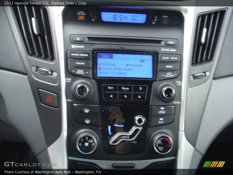 Radiant Silver / Gray 2013 Hyundai Sonata GLS