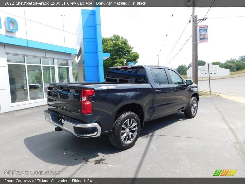Dark Ash Metallic / Jet Black 2022 Chevrolet Silverado 1500 LT Crew Cab 4x4