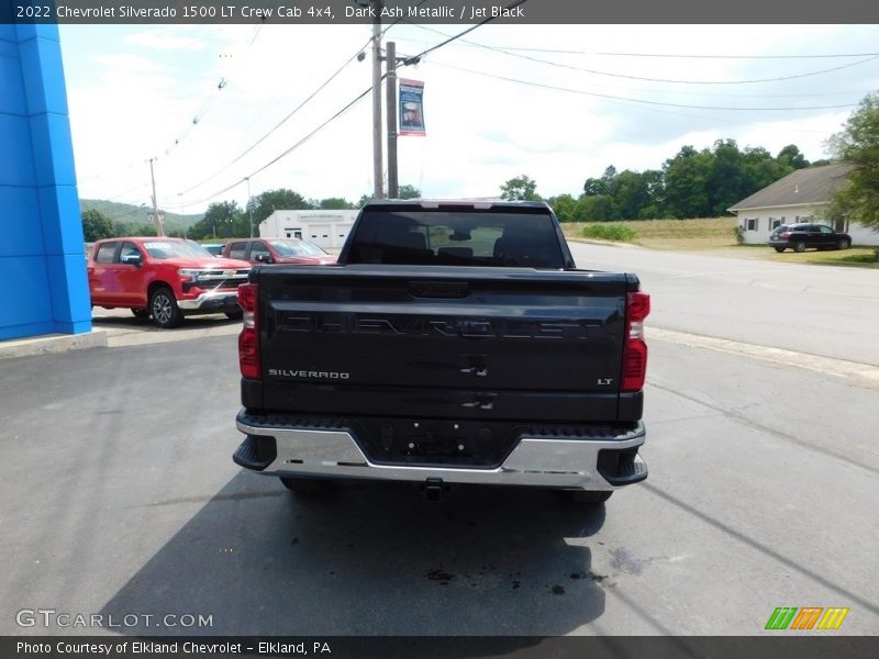 Dark Ash Metallic / Jet Black 2022 Chevrolet Silverado 1500 LT Crew Cab 4x4