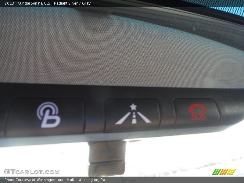 Radiant Silver / Gray 2013 Hyundai Sonata GLS