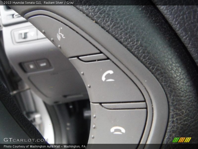 Radiant Silver / Gray 2013 Hyundai Sonata GLS