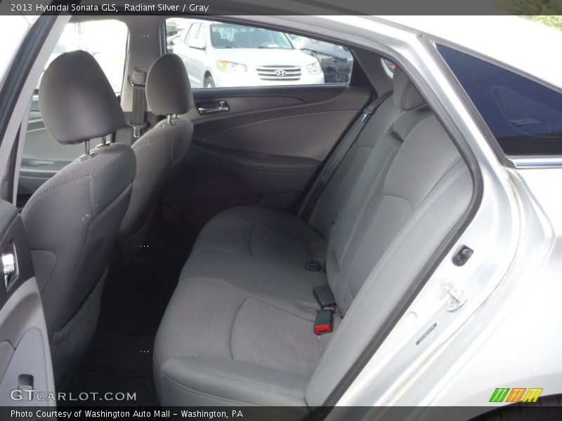 Radiant Silver / Gray 2013 Hyundai Sonata GLS