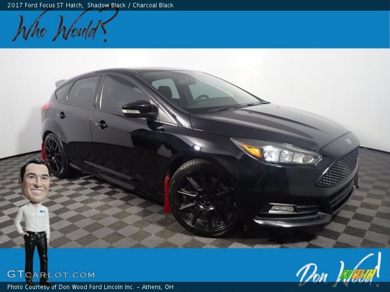 Shadow Black / Charcoal Black 2017 Ford Focus ST Hatch
