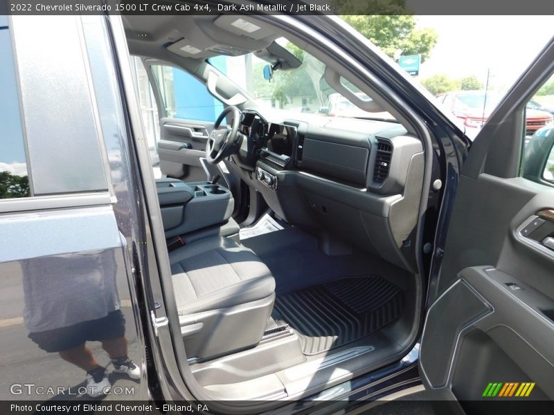 Dark Ash Metallic / Jet Black 2022 Chevrolet Silverado 1500 LT Crew Cab 4x4