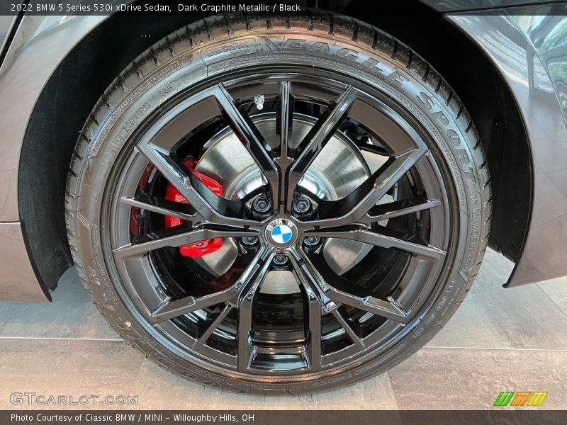 Dark Graphite Metallic / Black 2022 BMW 5 Series 530i xDrive Sedan