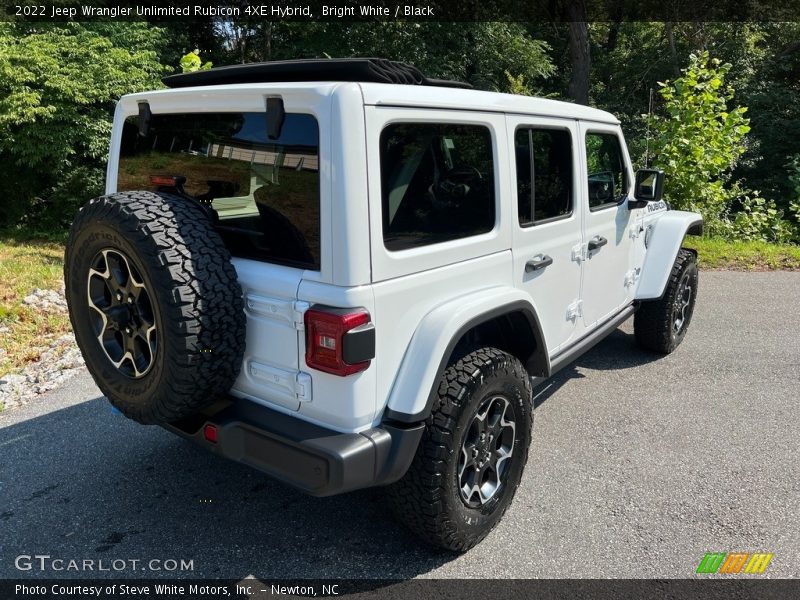 Bright White / Black 2022 Jeep Wrangler Unlimited Rubicon 4XE Hybrid