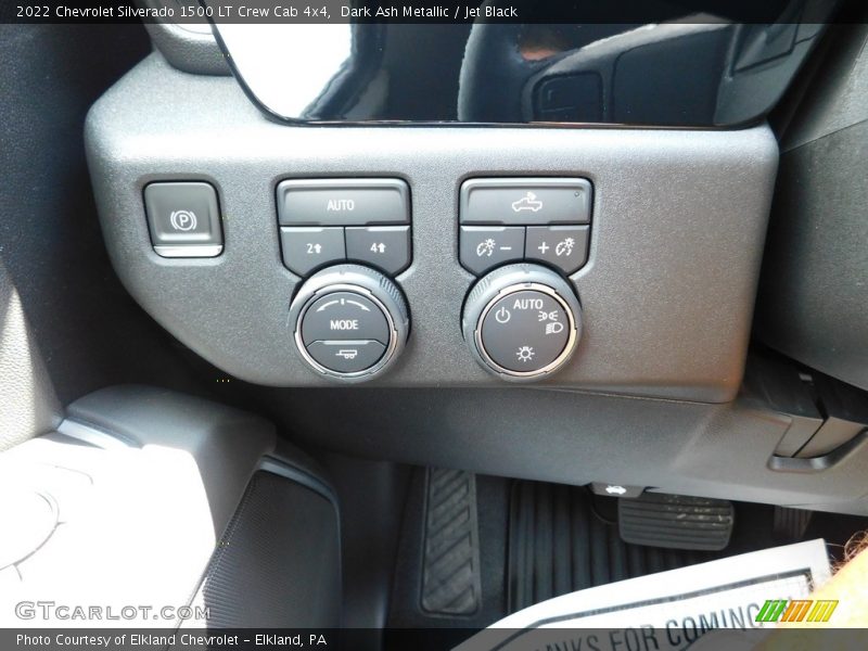 Dark Ash Metallic / Jet Black 2022 Chevrolet Silverado 1500 LT Crew Cab 4x4