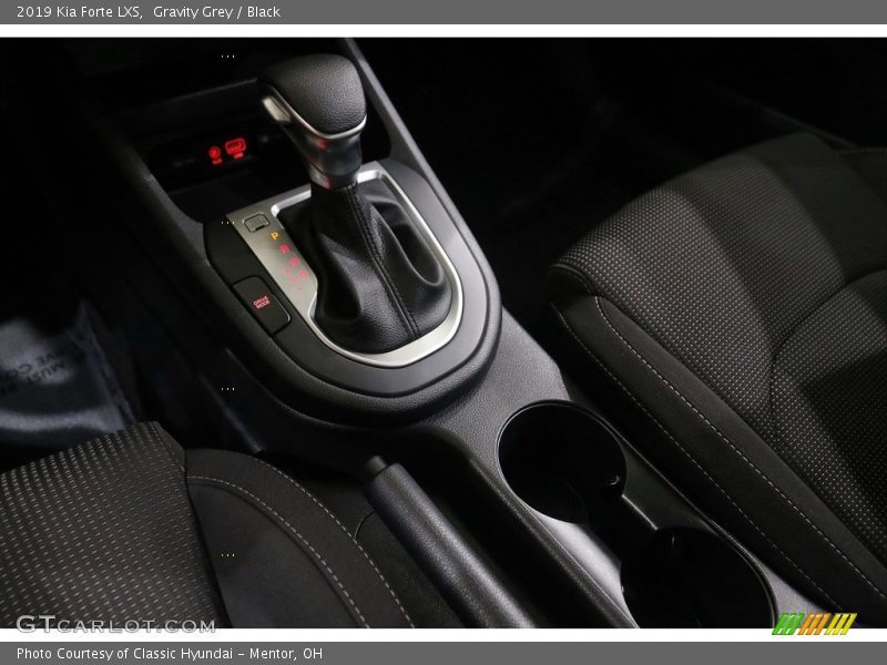 Gravity Grey / Black 2019 Kia Forte LXS
