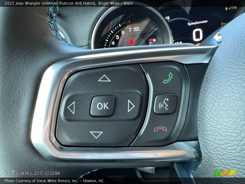 Bright White / Black 2022 Jeep Wrangler Unlimited Rubicon 4XE Hybrid