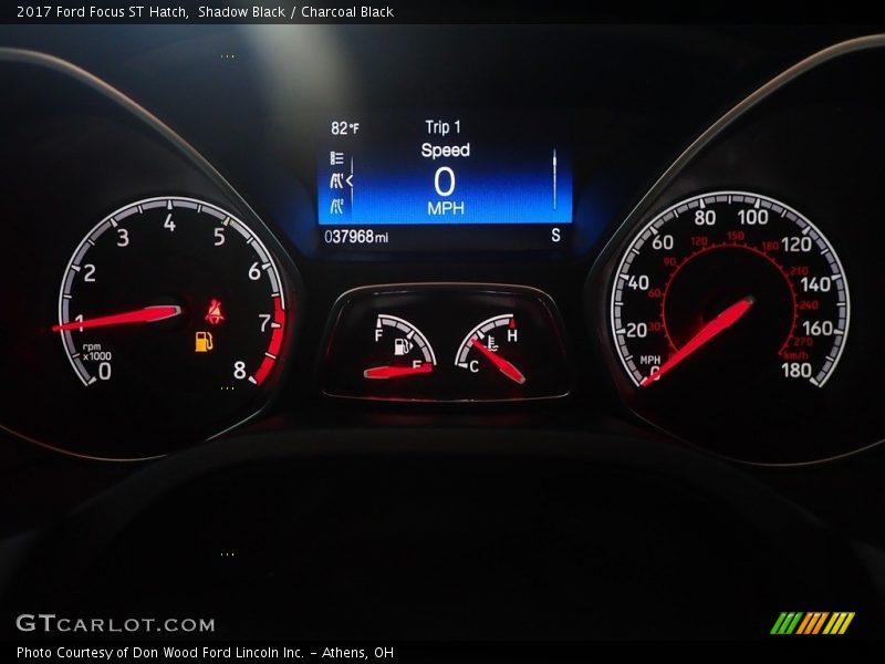 Shadow Black / Charcoal Black 2017 Ford Focus ST Hatch