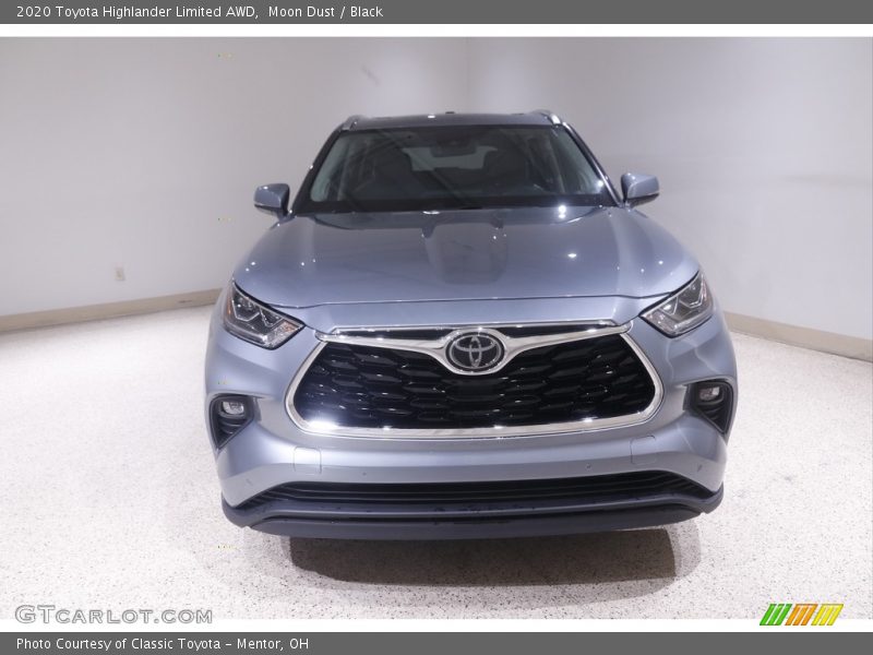 Moon Dust / Black 2020 Toyota Highlander Limited AWD
