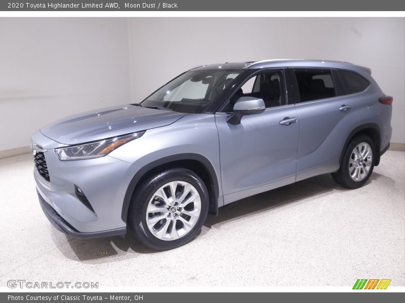 Moon Dust / Black 2020 Toyota Highlander Limited AWD