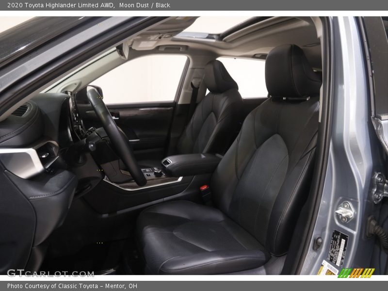 Moon Dust / Black 2020 Toyota Highlander Limited AWD