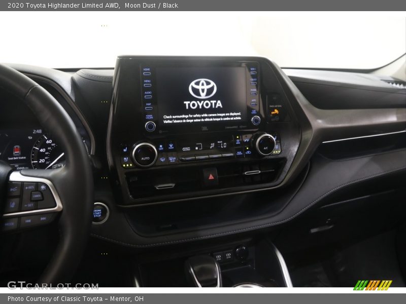 Moon Dust / Black 2020 Toyota Highlander Limited AWD