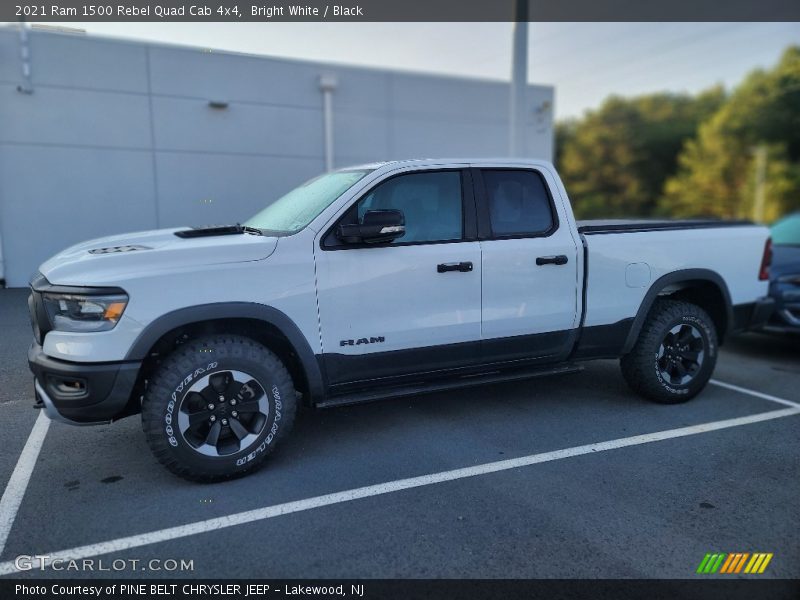  2021 1500 Rebel Quad Cab 4x4 Bright White