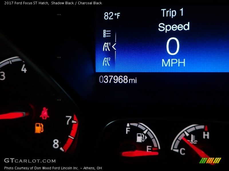 Shadow Black / Charcoal Black 2017 Ford Focus ST Hatch