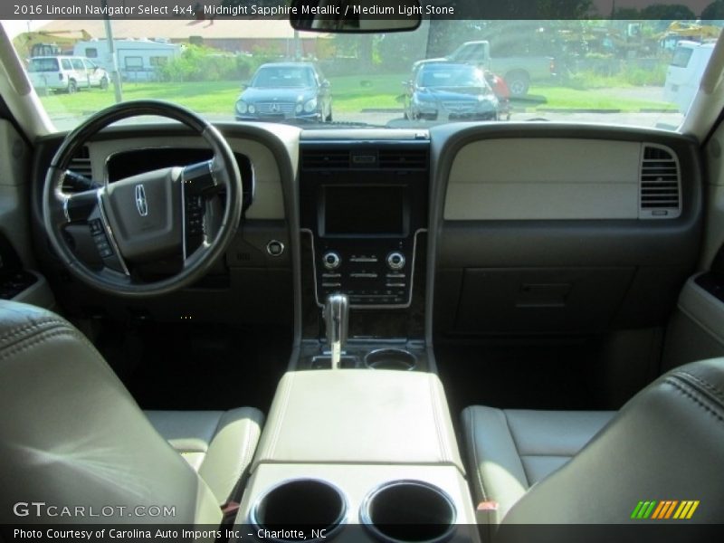 Midnight Sapphire Metallic / Medium Light Stone 2016 Lincoln Navigator Select 4x4