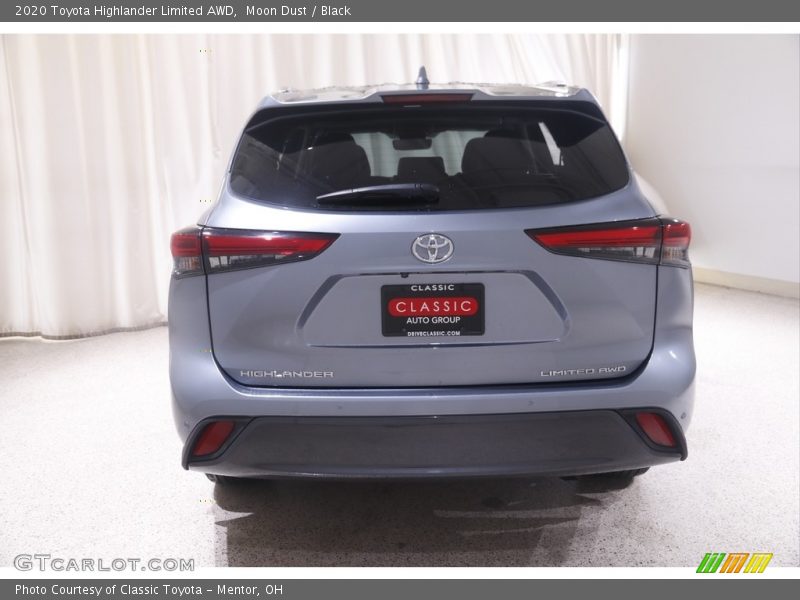 Moon Dust / Black 2020 Toyota Highlander Limited AWD
