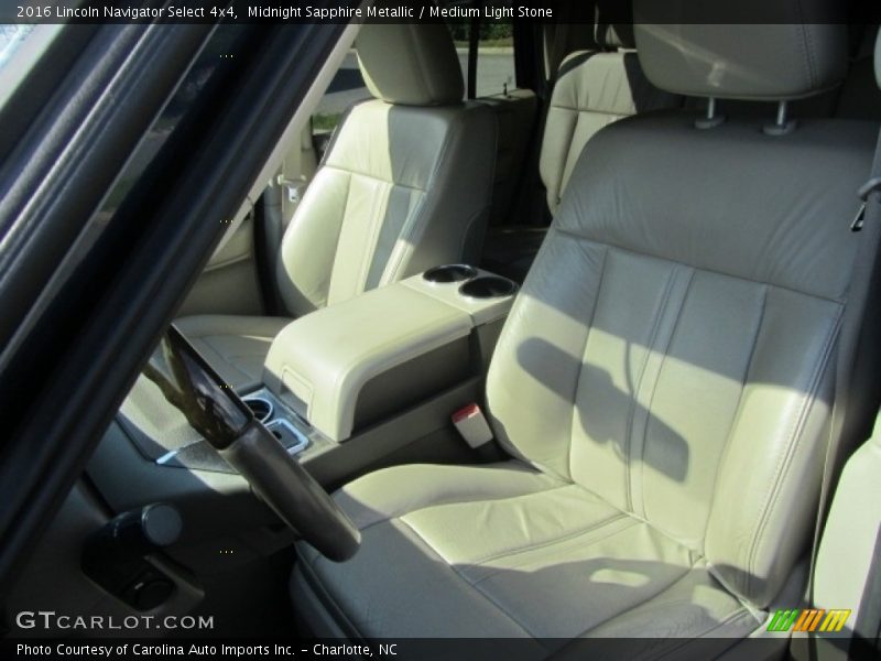 Midnight Sapphire Metallic / Medium Light Stone 2016 Lincoln Navigator Select 4x4