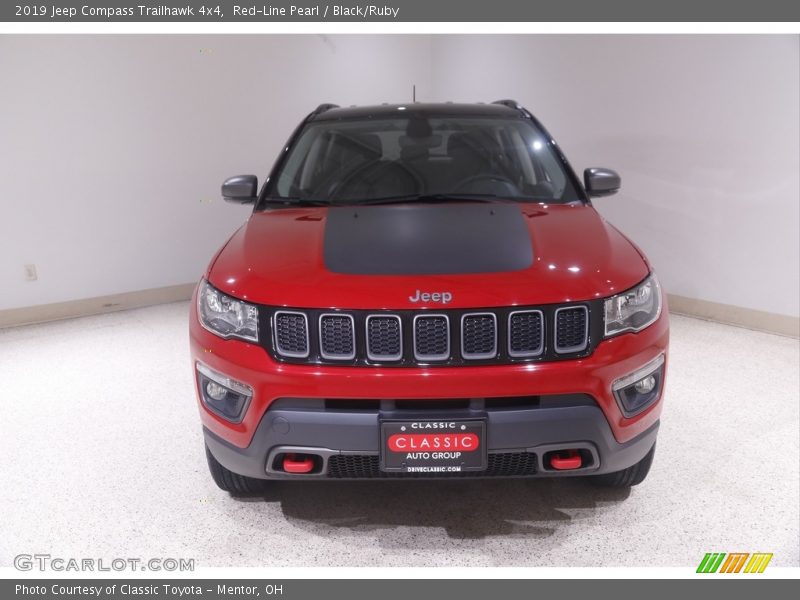 Red-Line Pearl / Black/Ruby 2019 Jeep Compass Trailhawk 4x4