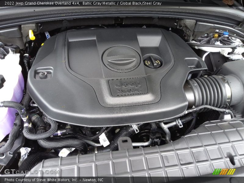 Baltic Gray Metallic / Global Black/Steel Gray 2022 Jeep Grand Cherokee Overland 4x4