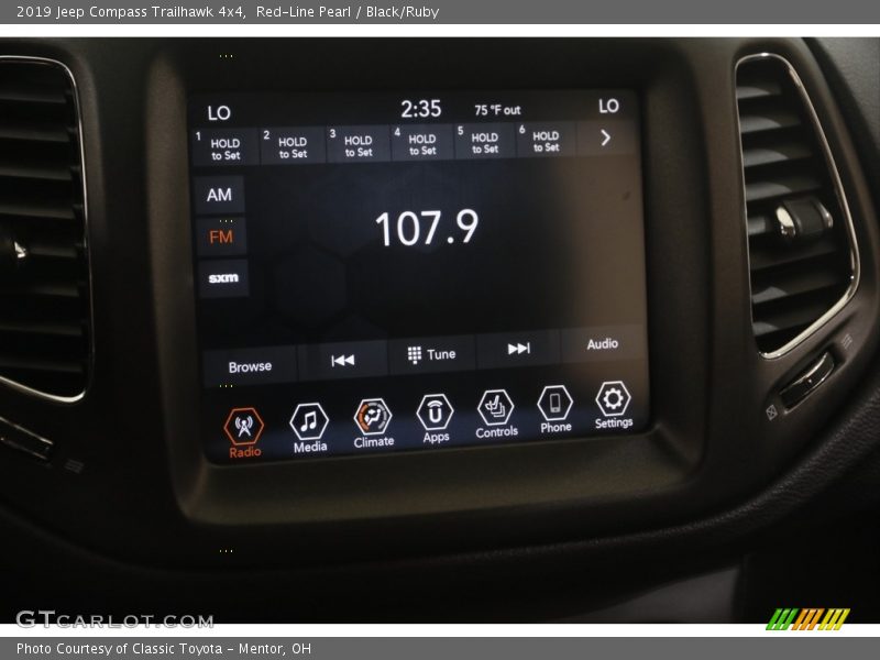 Red-Line Pearl / Black/Ruby 2019 Jeep Compass Trailhawk 4x4