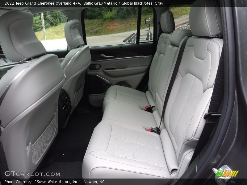 Rear Seat of 2022 Grand Cherokee Overland 4x4