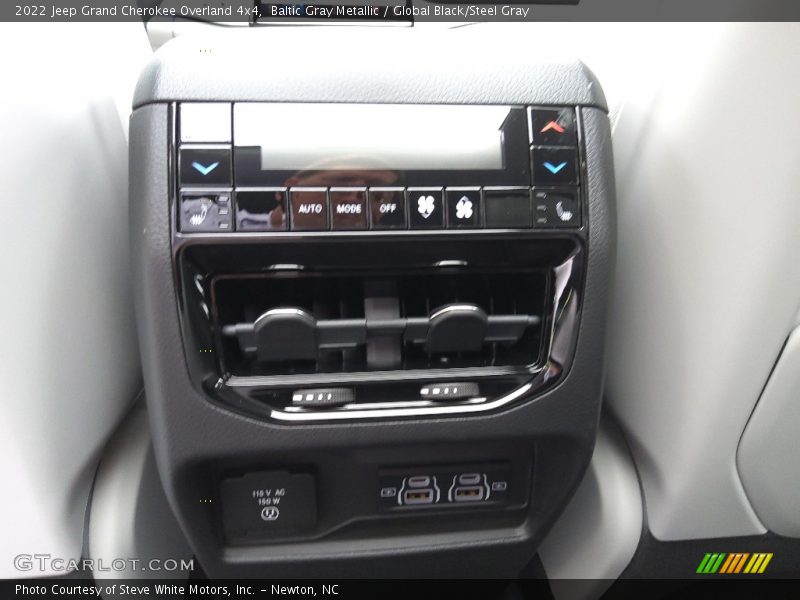 Baltic Gray Metallic / Global Black/Steel Gray 2022 Jeep Grand Cherokee Overland 4x4