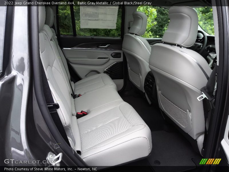 Rear Seat of 2022 Grand Cherokee Overland 4x4